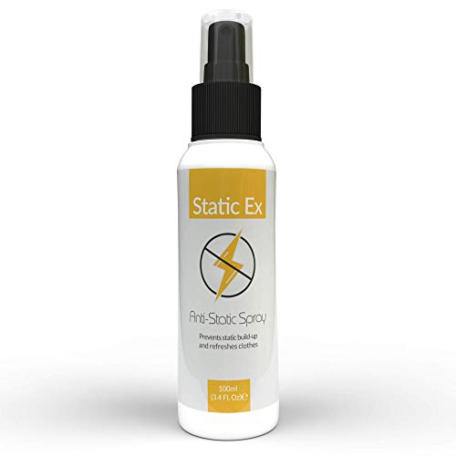 StaticEx Cling Free Static Guard Spray for Clothes Anti Static Cling