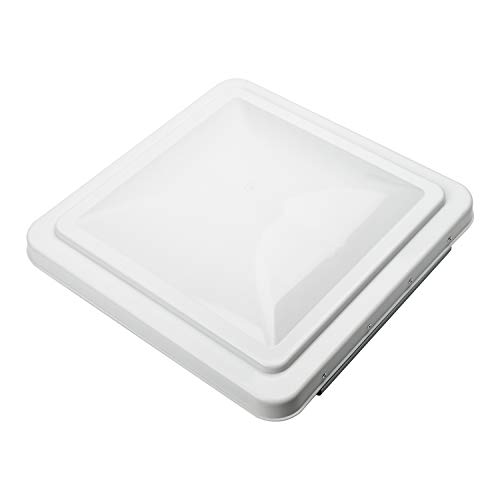 HOMEE RV Roof Vent Cover 14 inch, Vent Lid Impact-Resistant Vent Line Fan Lid for Camper Trailer Motor Home Gift