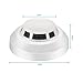 Heymoko Wi-Fi Smoke Detector Camera Motion Detection Night Vision 1080P Wireless IP Indoor Baby Pet Monitor Remote Real Time Video Free App View Nanny Cam Home Security Camera SD Card Storage to 128GB