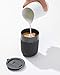 W&P Porter Ceramic Mug w/ Protective Silicone Sleeve, Mint 12 Ounces | On-the-Go | Reusable Cup for Coffee or Tea | Portable | Dishwasher Safe