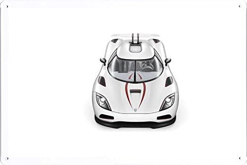 Automobile Car Vehicle Metal Poster Plate Tin Sign by Jake Box (8"x12" inches) A-CAR01195