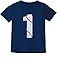 Tstars TeeStars - Baseball 1st Birthday Gift For One Year Old Infant Kids T-Shirt 18M Navy