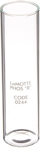 LaMotte 0244 'Phosphorous B' Printed Test Tube with Cap
