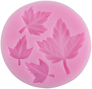 WDYJMALL Maple Leaf Leaves Shape Silicone Fondant Sugar Decorating Mold Cake Baking Mould