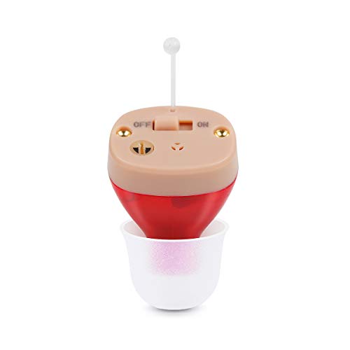 TKING Rechargeable Hearing Amplifier for Adults,Superior Noise Reduction & Feedback Cancelling,Aid and Assist Hearing,Fit Both Right and Left Ear