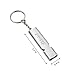 Binboll Survival double Tubes Emergency Aluminum Whistle vastar whistle rape whistle/Key Chain for Camping Hiking
