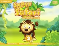 SUPER SAFARI LEVEL 2 ACTIVITY BOOK B01M9DXLK4 Book Cover