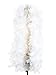 Zivyes 80inch Costume Feather Boas 1920s Flapper Accessories 150g Tea Party Dress up Costume Boa (A-White)
