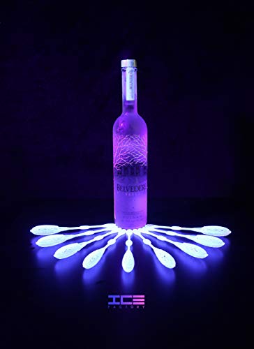 Icicle 50-Pack Drink Stirrer Swizzle Sticks for Smokey Drinks (Use with Dry Ice)