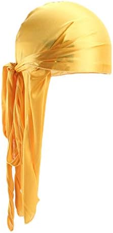 Durag for Women Satin Waves Bonnet Cap Silky Long Tail Headwrap Headwear Afterso