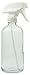 Sally's Organics Clear Glass Spray Bottle Beauty, Large