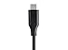 Monoprice USB Type C to USB-A 2.0 Cable - 1.5 Feet - Black, 480Mbps, 2.4A, Braided - Palette Series