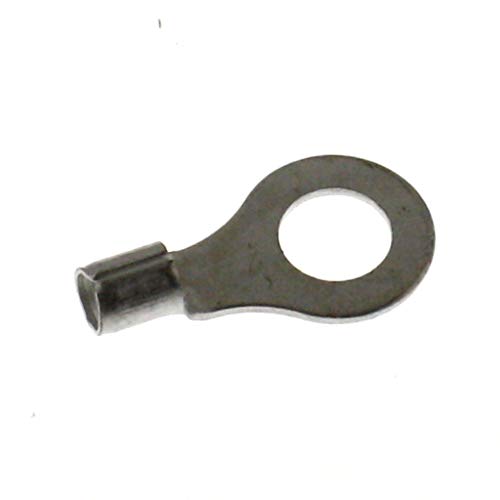 Pack of 25 SeKi Ring Cable Lugs 4.0-6.0 mm², M8 I Crimp Cable Lugs Uninsulated I for Multi, Fine-Wire Conductors I Press Cable Lug Made of Tinned Copper