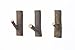 Decorative Wood Adhesive Hooks, Creative Vintage Wall Hooks, Key Holder, Strong Suction Hooks (Middle)