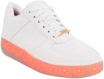 tênis vizzano pisca luzes com led branco