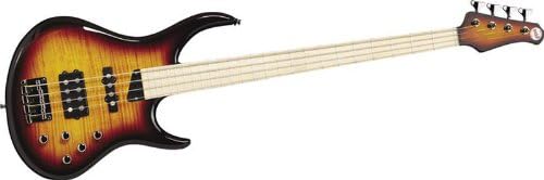 MTD Kingston "The Heir" Bass Guitar (4 String, Maple, Tobacco Sunburst)