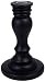Kiera Grace  Wood Taper Candle Holder, 8-Inch, Black