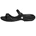 Crocs Women's Cleo Strappy Sandal, Black/Black, 9 Women