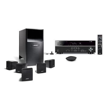 Bose Acoustimass 6 Home Theater System Bundle with Yamaha Receiver