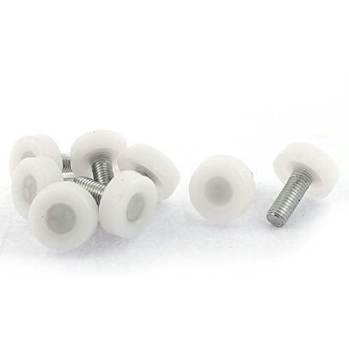 uxcell Furniture Glide Leveling Foot Adjuster 8mm x 20mm x 30mm 8PCS