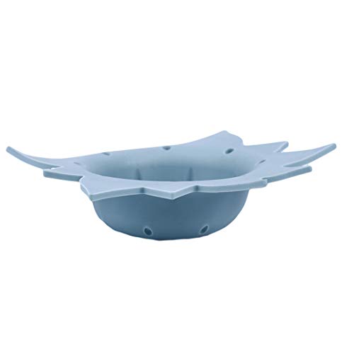 lehao Kitchen Bathroom Sink Strainers Basket Hair Catcher Sink Drain Cover Sink Strainer Kitchen Universal Kitchen Accessories,Blue