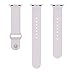 MoKo Apple Watch Band Series 1 Series 2, Soft Silicone Replacement Sports Band for 42mm Apple Watch 2015 & 2016 All Models, LAVENDER (Not fit 38mm Versions)