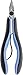 Lindstrom Rx Ergonomic Short Chain Nose Pliers, Smooth