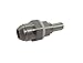 -8AN Male Flare Bulkhead To 3/8 Hose Barb Fuel Tank Fitting