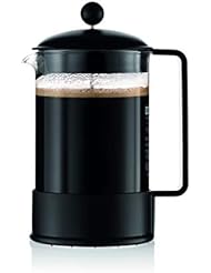 Bodum Brazil French Press Coffee Maker, 51 Ounce, 1.5 Liter, Black