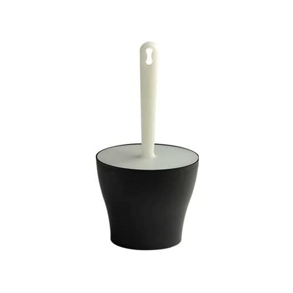 United Pets Linda Cat Litter Shovel with Holder, Black