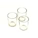 Clear Glass Votive Holders, 2.5", Pack of 12 primary
