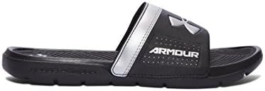 Under Armour Boys' UA Playmaker VI Slides 7 Black