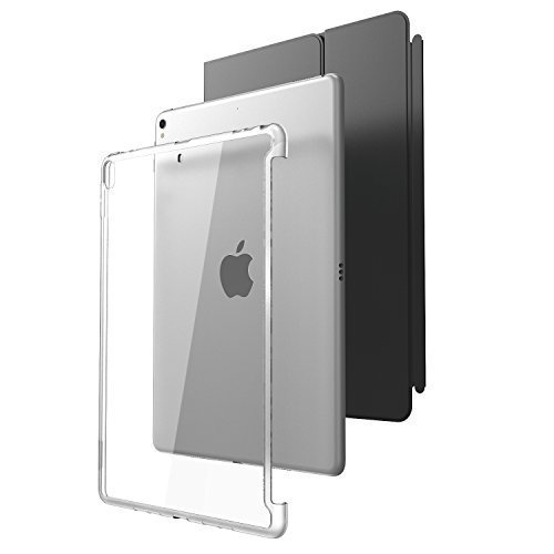 i-Blason Case for iPad Pro 10.5" (2017 Release) and iPad Air 3 10.5" 2019 (3rd Generation), [Compatible with Official Smart Cover and Smart Keyboard] Clear Hybrid Cover [Updated Version] (Clear)