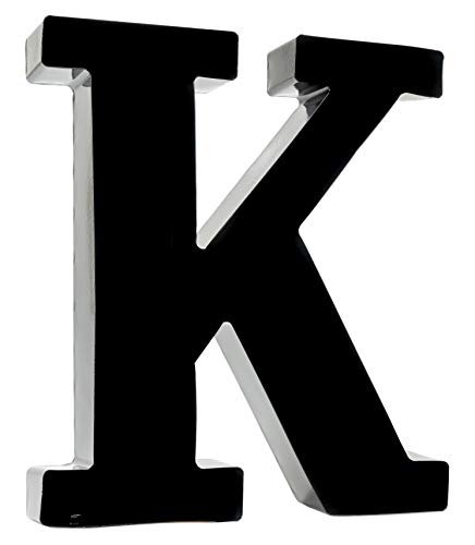 Wine Cork Holder - Metal Monogram Letter (K) - Thumbnail 3