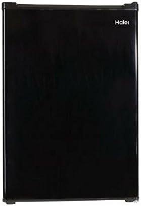 Haier 3.3 cu ft Compact Refrigerator, Black,