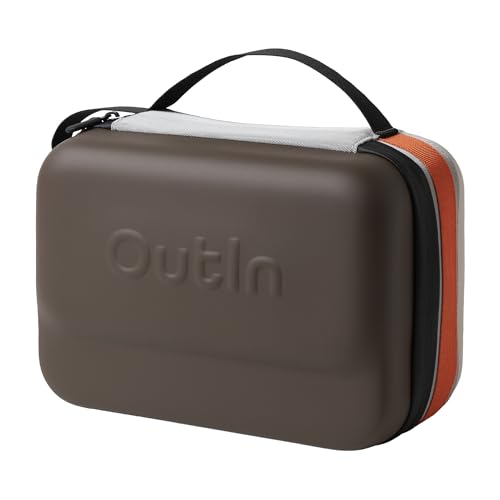 OutIn EVA Hartschalenetui Plus für 2 Geräte, Maple Brown
