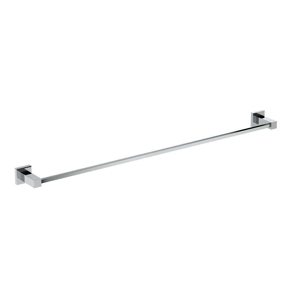 Ideal Standard IOM Square 80cm Single Towel Rail, Chrome, E2198AA