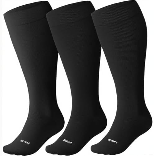 Amazon.com: LEVSOX Plus Size Compression Socks Wide Calf Men&Women