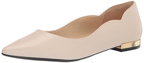 Nine West Women’s Lovlady3 Ballet Flat, Chic Cream 150, 11