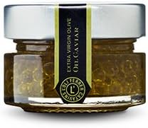 Extra Virgin Olive Oil Caviar Pearls L'Oli Ferrer (50 g) Picual Olives Texture Similar to Caviar
