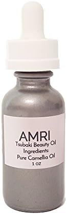 AMRI Pure Tsubaki Organic Camellia Japonica Beauty Oil 1 ounce with glass dropper