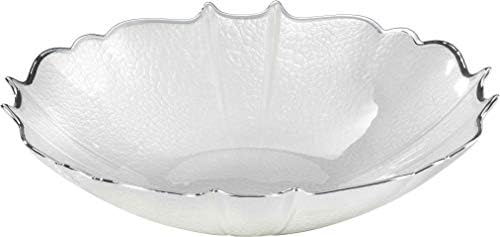 Argenesi 2019 - Glass bowl SETTECENTO 28CM H.7CM - Pearl white Code: 1.753918
