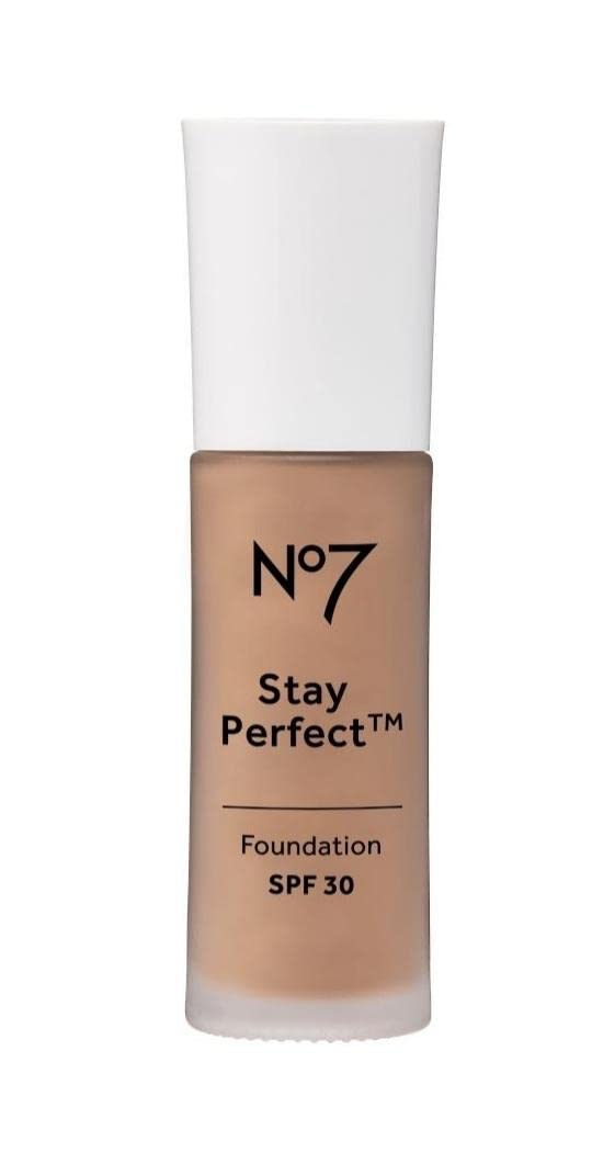 No7 Stay Perfect Foundation (New Formula) - Tawny spf30