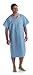 Cascade Print Deluxe Cut Gown, One Size Fit All, Blue Cascade