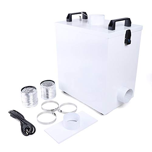 RanBB Smoke Purifier, 80W Pure Air Fume Extractor Smoke Purifier for CNC Laser Engraving Machine