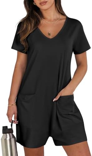Amazon.com: ANRABESS Rompers for Women Summer 2026 Casual Cap