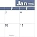AT-A-GLANCE 2020 Desk Calendar, Desk Pad, 21-3/4