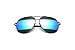 GAMT Mirrored Aviator Sunglasses Fashion Designer Colorful Lens