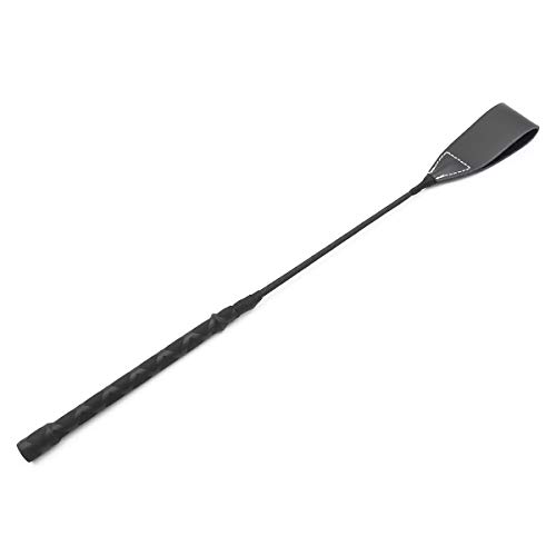 19" Real Riding Crop Cross Handle with Genuine Leather Top | Premium Quality Crops | Equestrianism Horse Crop