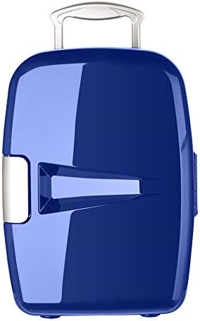 Car Refrigerator, Simple Blue 6 Liter 12V Refrigerator 25.2 * 22.1 * 30.9cm Refrigeration Heating Dual-use Refrigerator Household Car With Multi-function Food And Beverage Preservation Box